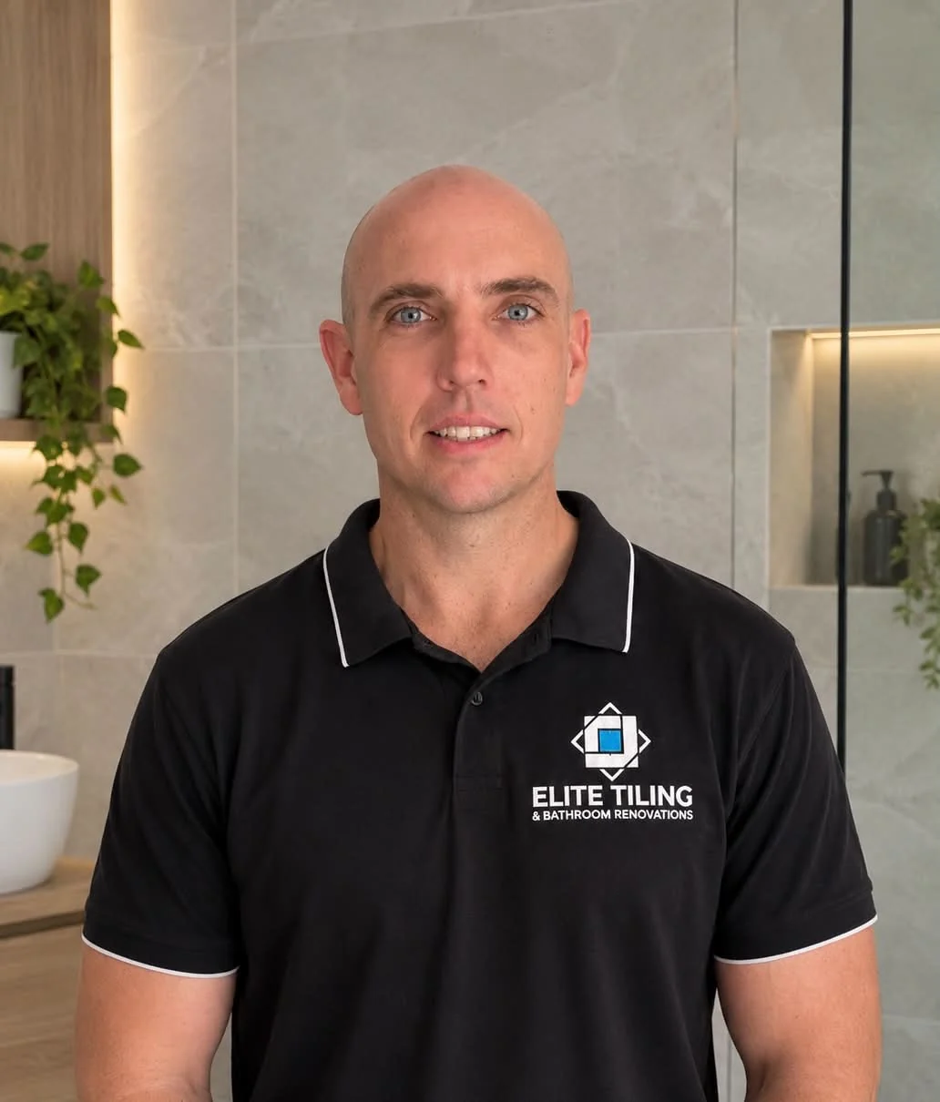 Lydon Gibbons, owner of Elite Tiling & Bathroom Renovations